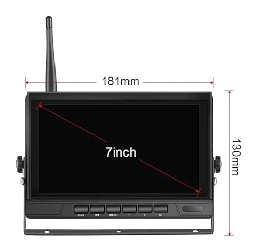AHD Car Monitor - Night vision Wireless 1024*600P