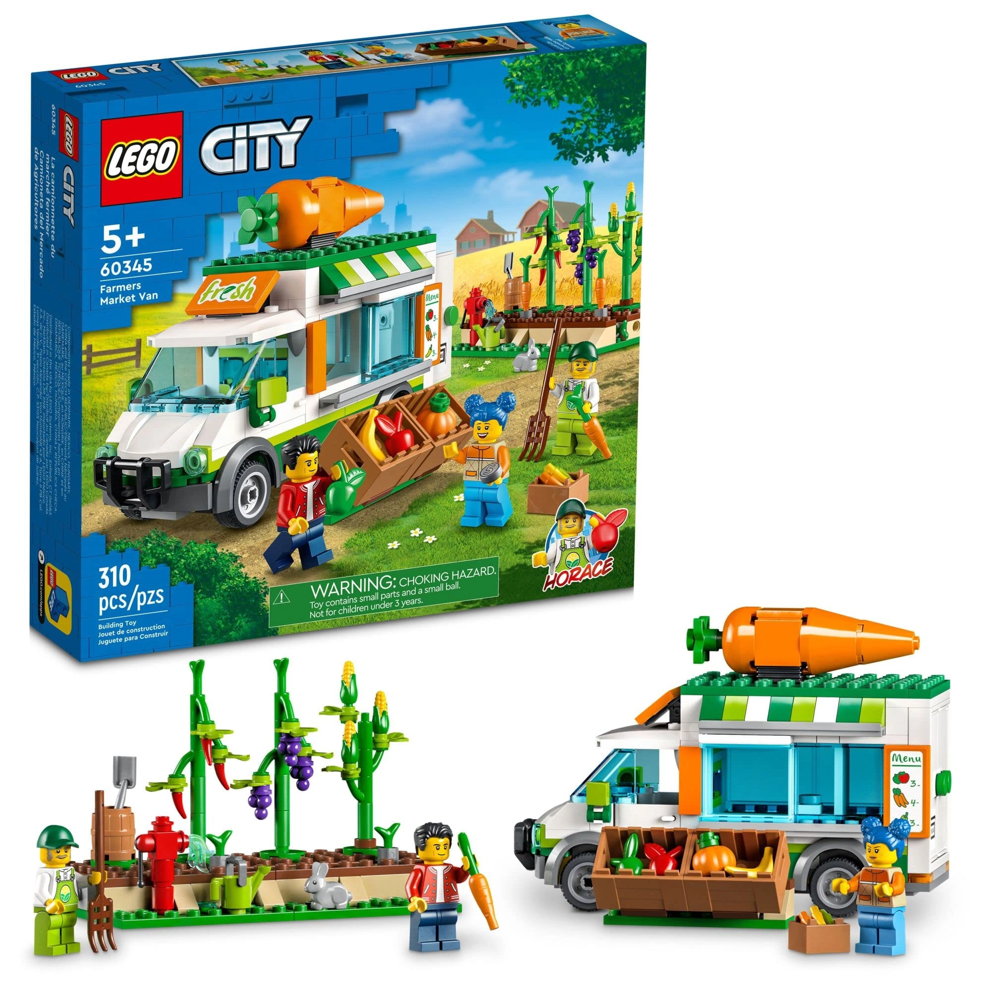 LEGO City Farmers Market Van (60345) - LEGO® CITY
