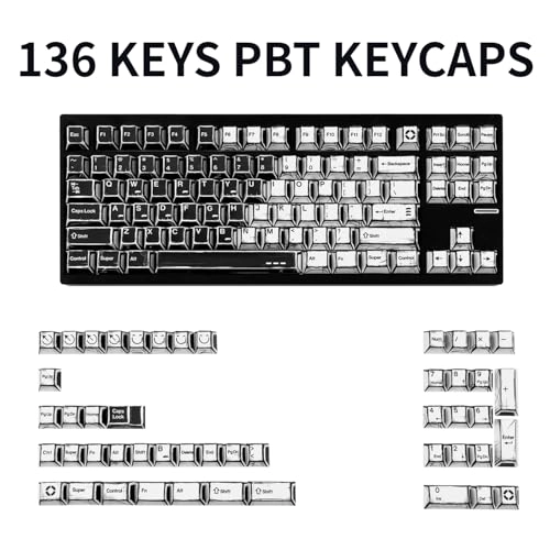 Manga Style PBT Keycaps Set - keyboard