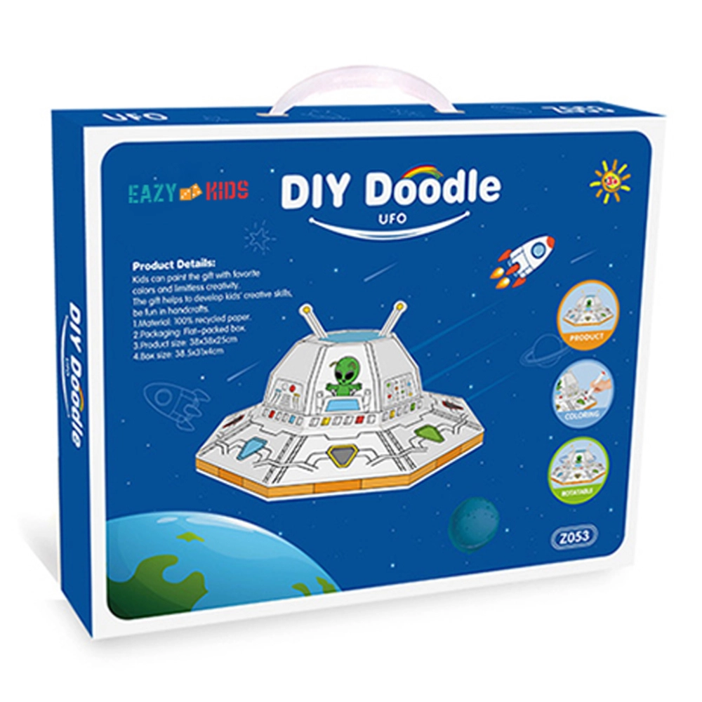 DIY UFO Craft Kit - 3+ years