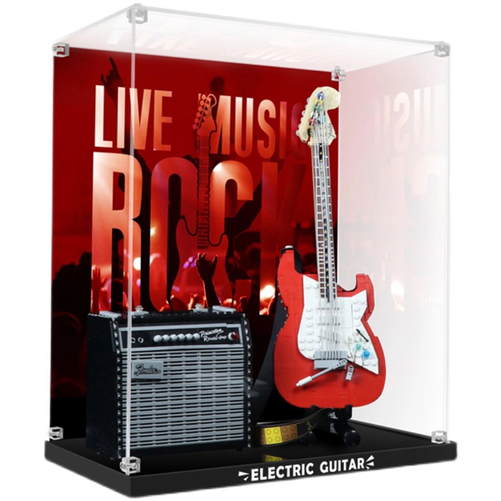 TIANQING Acrylic Display Case - Clear Dustproof