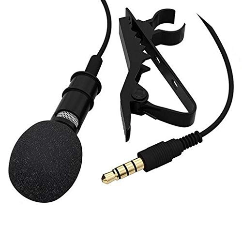 Lapel Clip Microphone 3.5mm-Mini-Jack Microphone