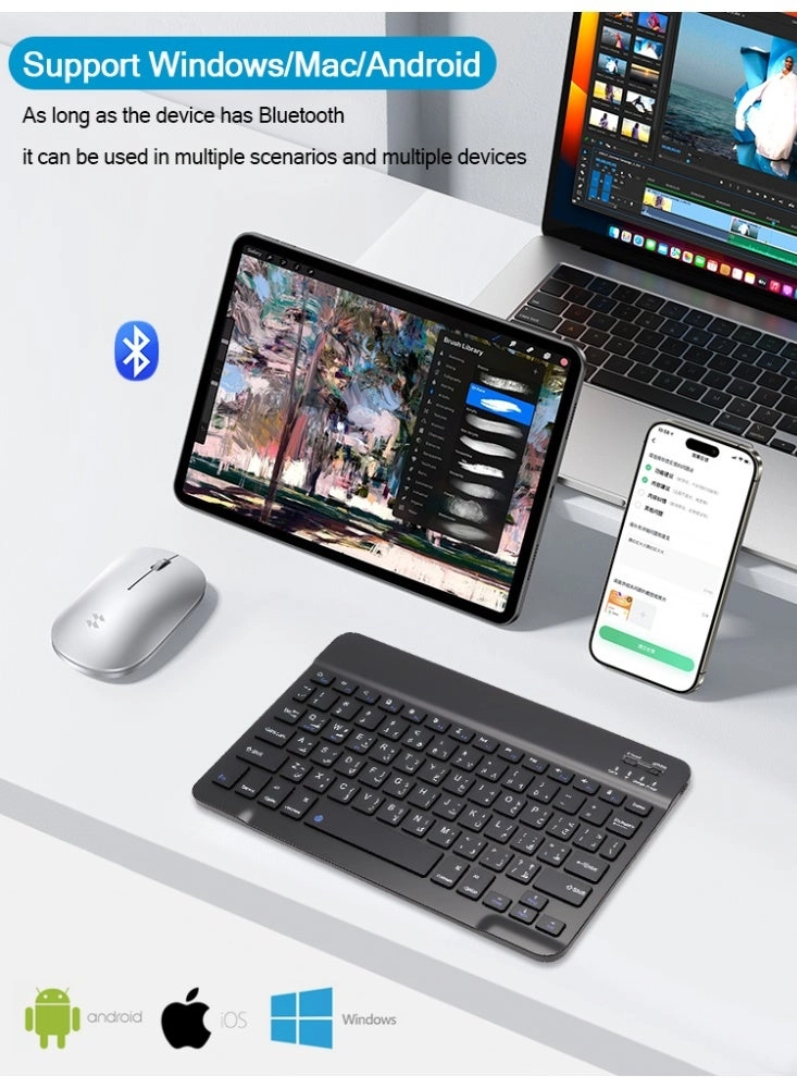 L1 Mechanical Feel Silent Keyboard - Wired/Wireless