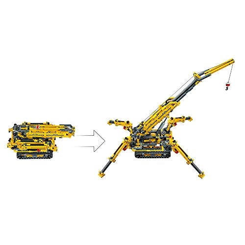 Technic Compact Crawler Crane (42097) - 2-in-1 Multicolor