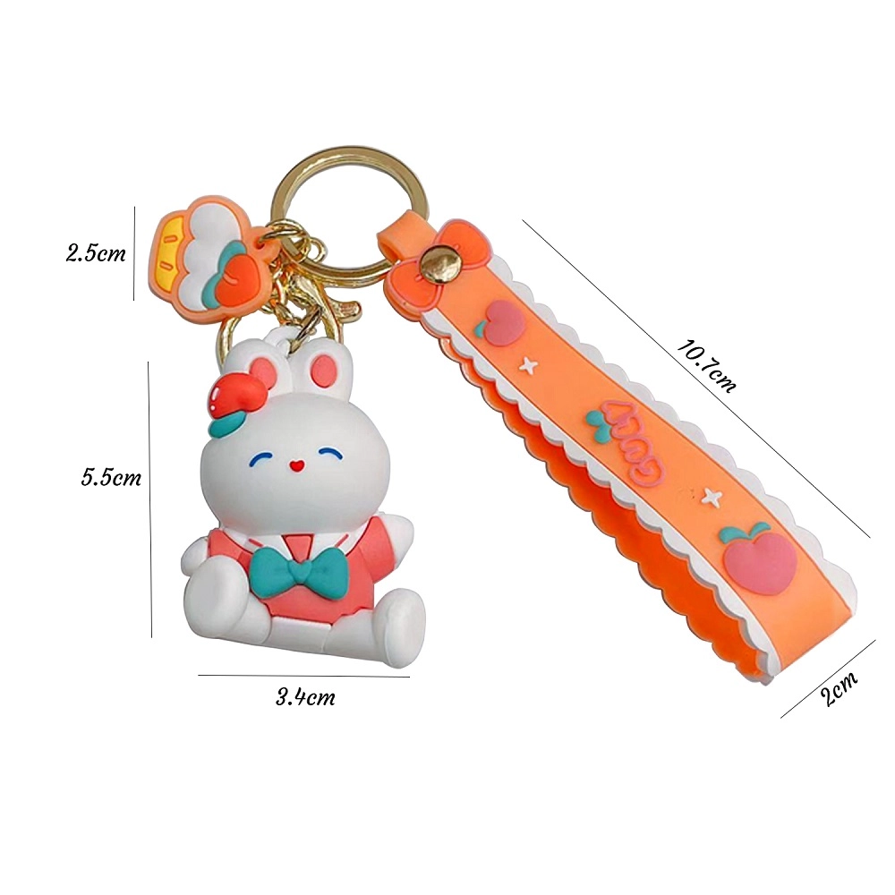 Silicone Key Chain Holder - Kawaii