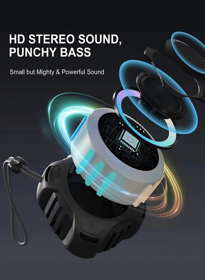Portable Bluetooth Speaker - Waterproof Wireless 12H Playtime