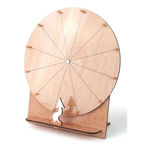 Prize Wheel - 11.4 Inch Wooden 12 Slots