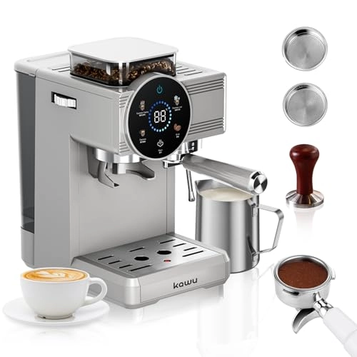 20Bar Semi-Automatic - Integrated Grinder Milk Frother