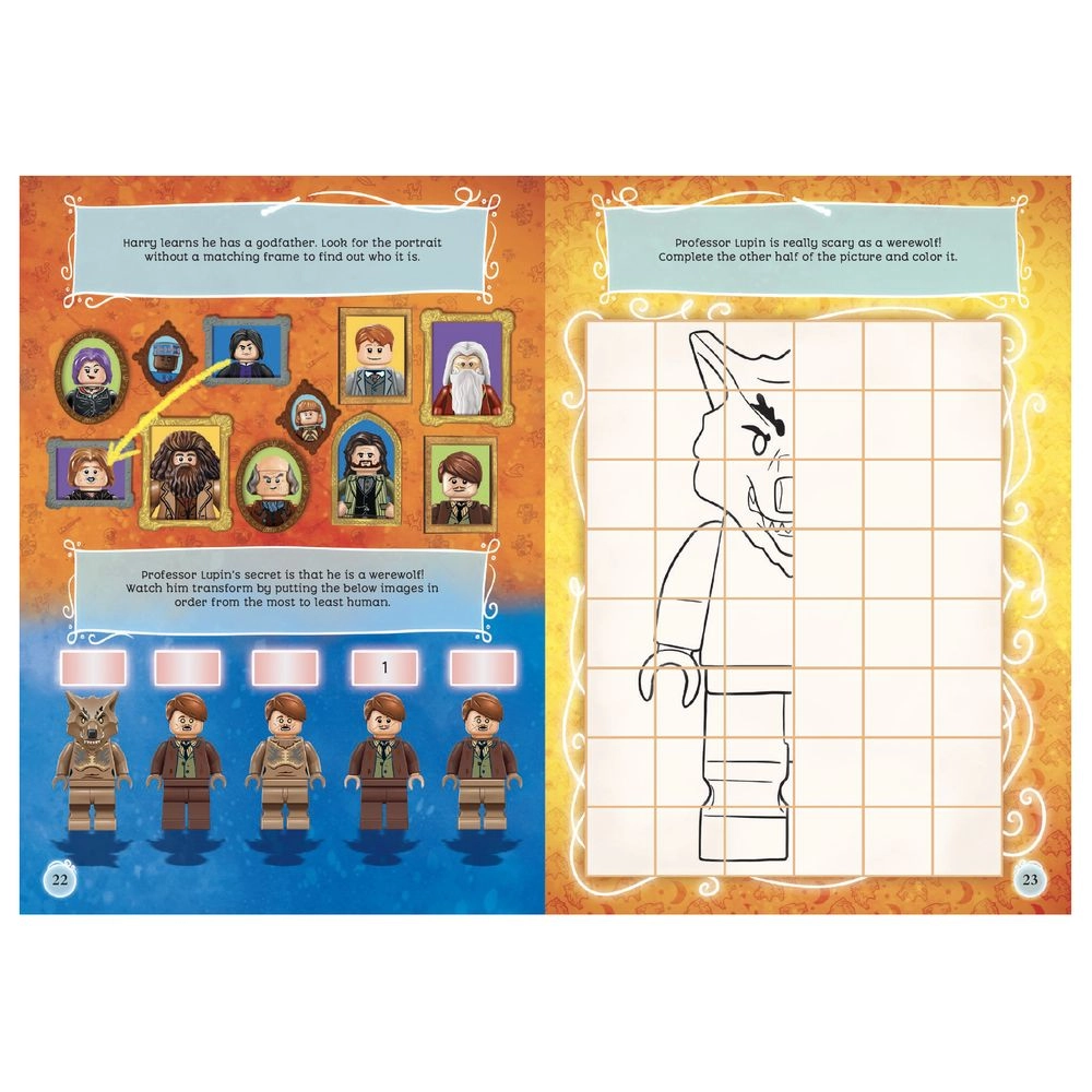 Harry Potter Dueling A Dementor Activity Book - Suitable for 6 years & above 20 Pcs