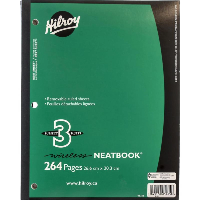 Neatbook 8.5 X 10.5 in Softcover - Lined 132 Sheets