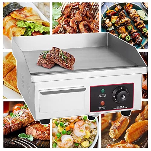 Countertop Electric Griddle - 3000W 50-300C