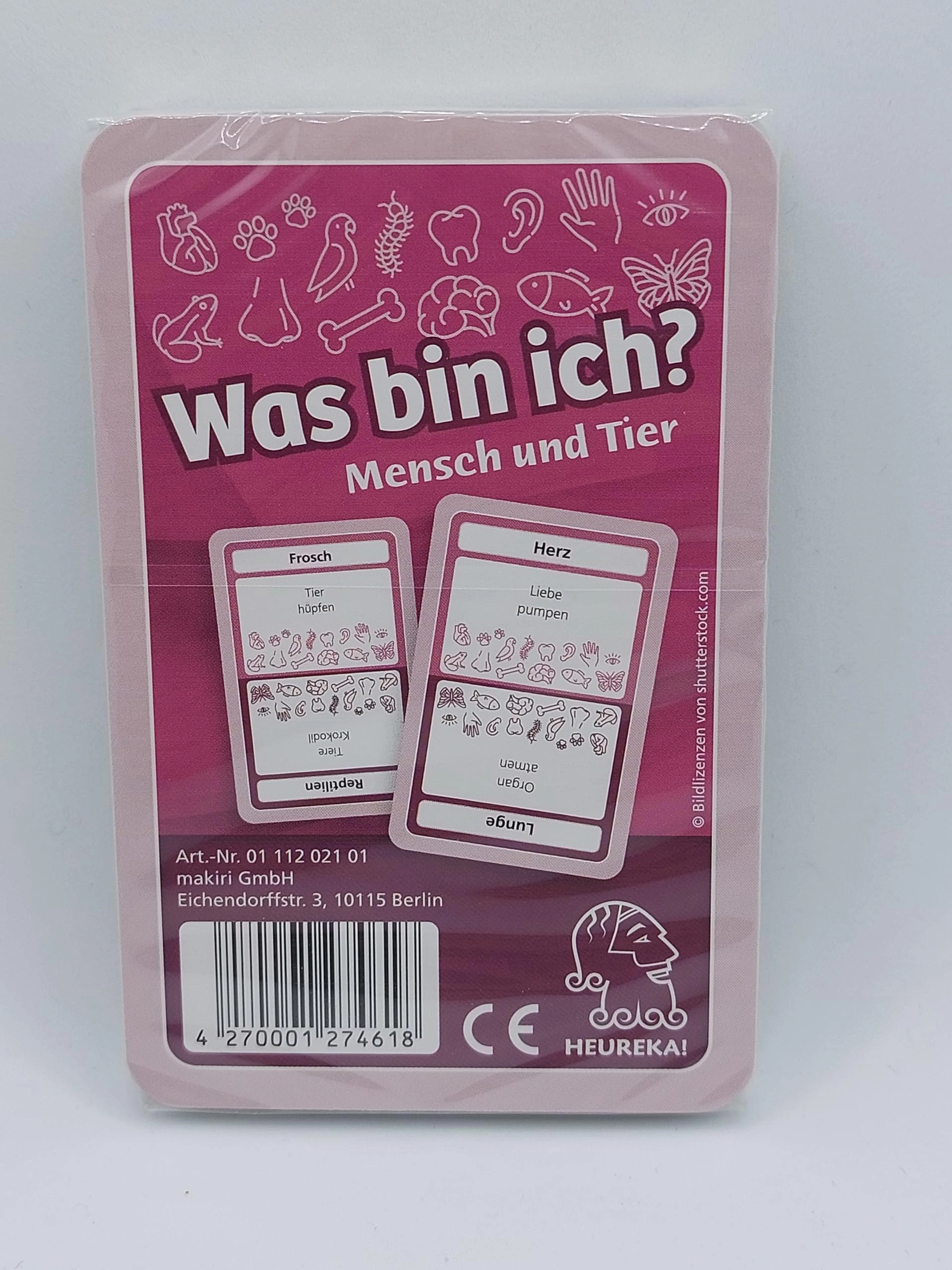 HEUREKA! Was Bin ich? Human and Animal - 7 years and up 33 pieces