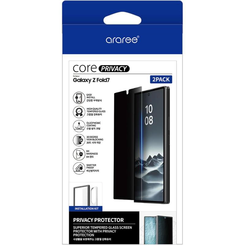 Privacy Tempered Glass Screen Protector for Samsung Galaxy S25 Edge