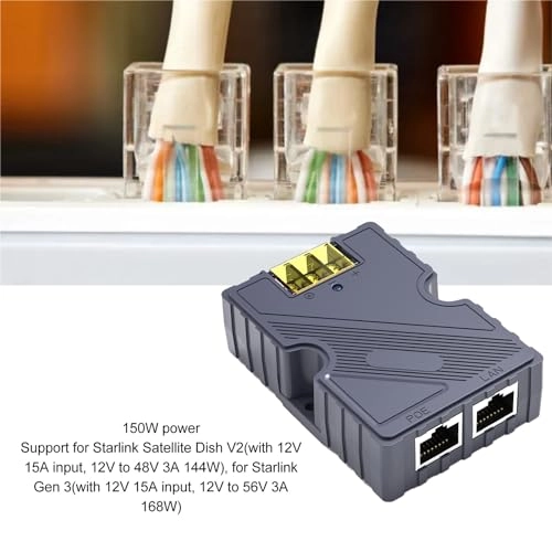 Starlink PoE Injector - DC48-57V 150W 4 10/100/1000Mb/s