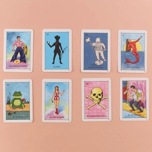 Millennial Loteria: Y2K Edition - 13 years and up English