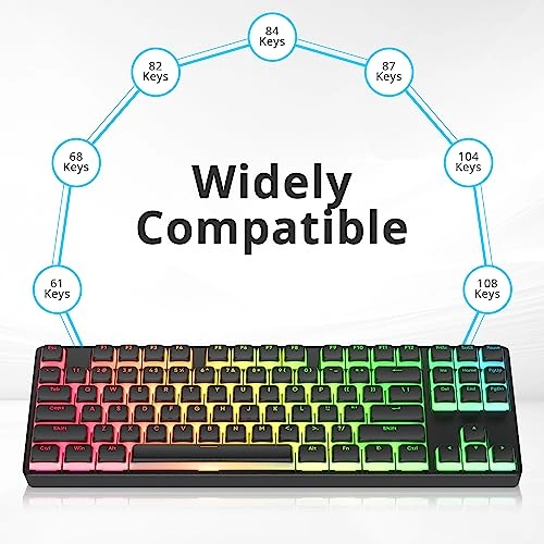 PBT Keycaps Set - ANSI & ISO Wired