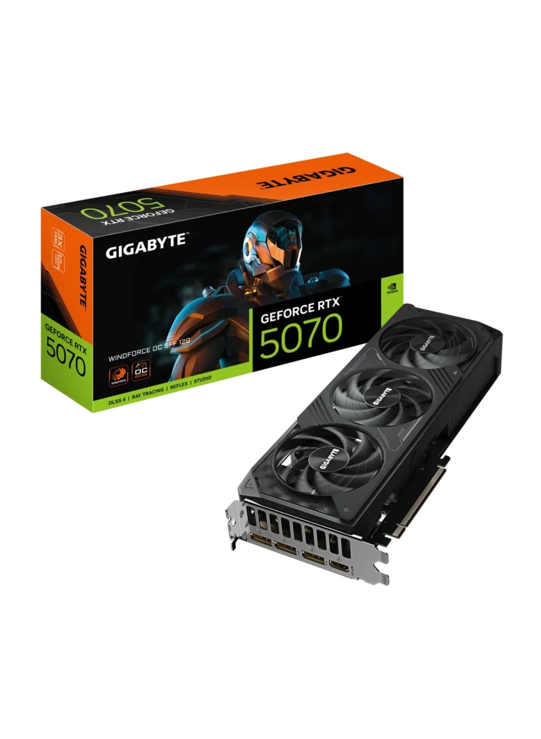GIGABYTE GeForce RTX 5070 WINDFORCE OC SFF - 12GB