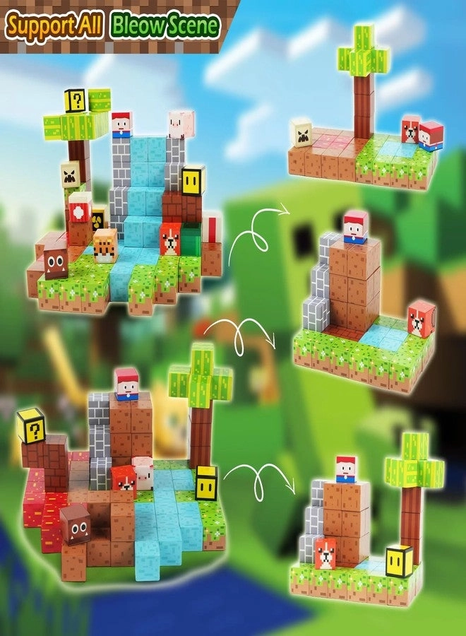 Magnetic Blocks - 100 pcs