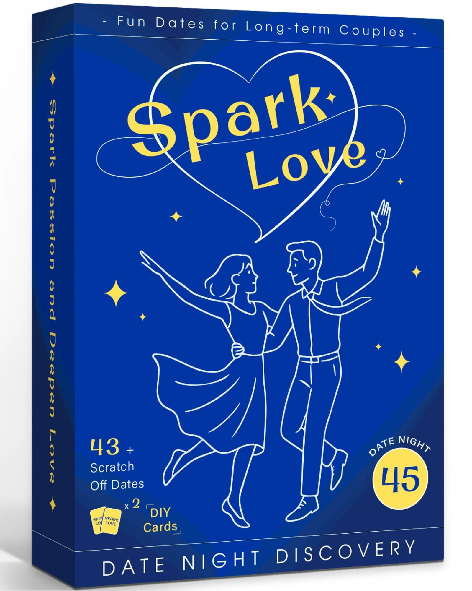 Sparklove Fun & Romantic Date Ideas Scratch Off Cards - Adult