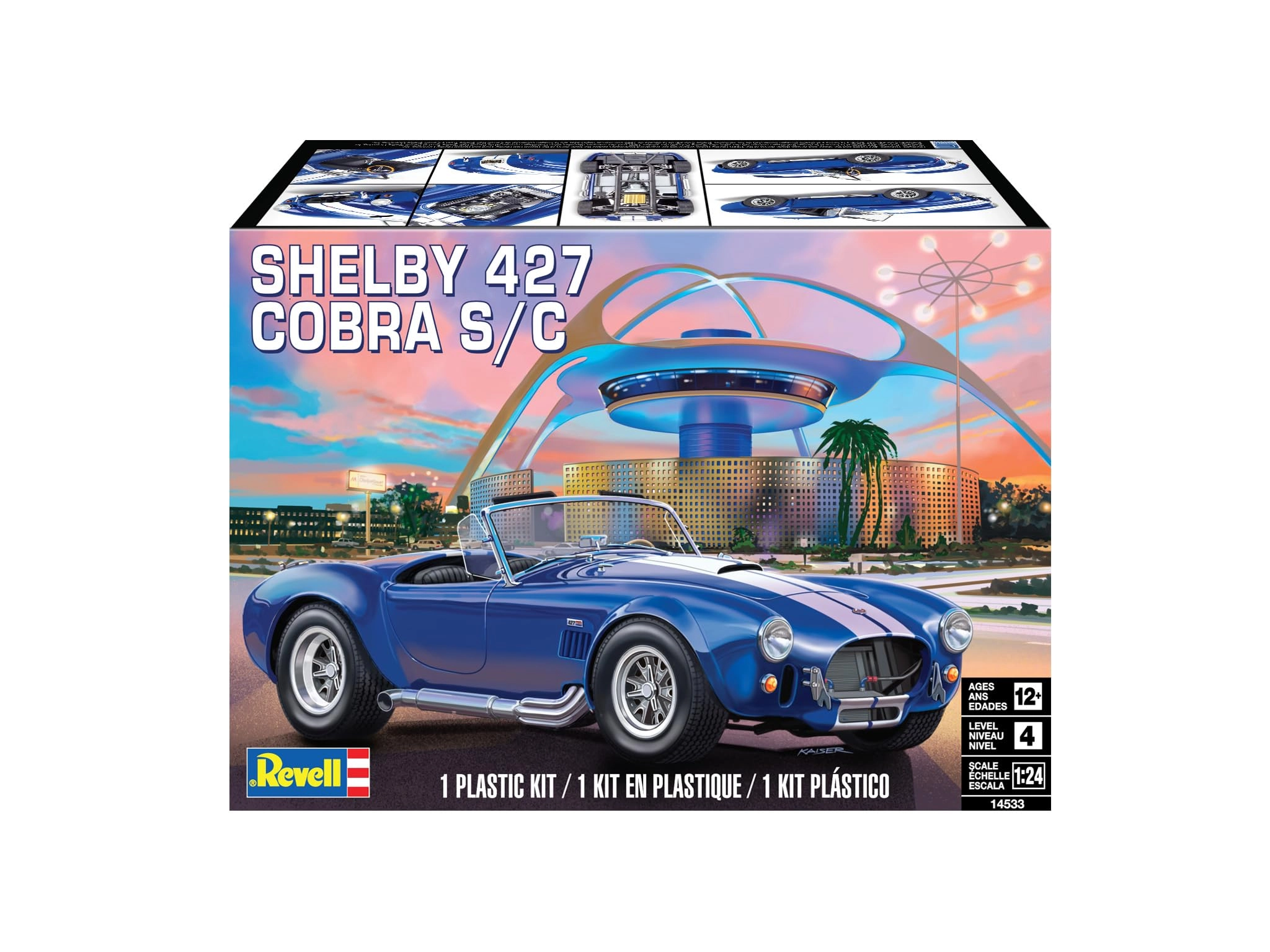 Shelby Cobra 427 S/C Model Kit (14533) - 1:24