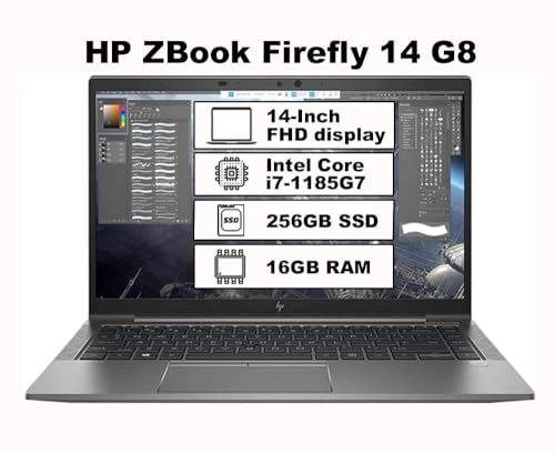 ZBook Firefly 14 G8 - 14'' Core i7-1165G7 16GB DDR4 256GB SSD