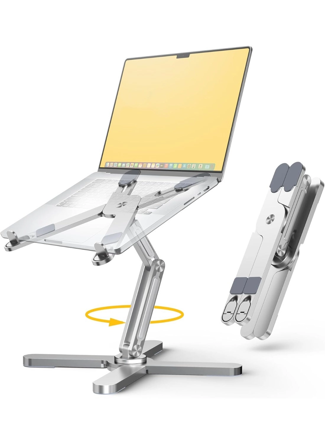 360° Rotating Laptop Stand - up to 16”