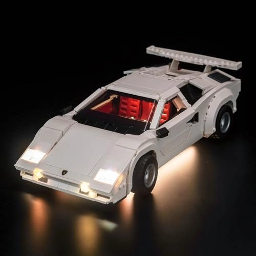 LED Lighting Kit for 10337 Lamborghini Countach 5000 Quattrovalvole - White 5V
