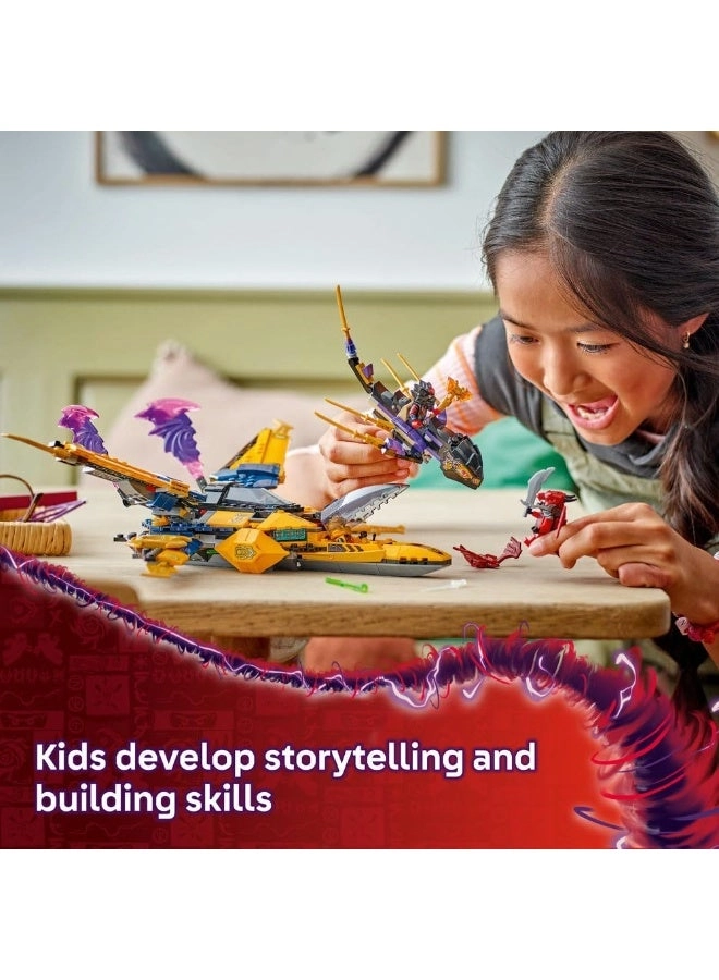 Ninjago Ras And Arin's Super Storm Jet (71833)