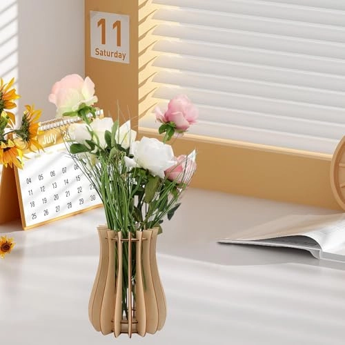 Wooden Vase for Lego Flowers - 1 pcs