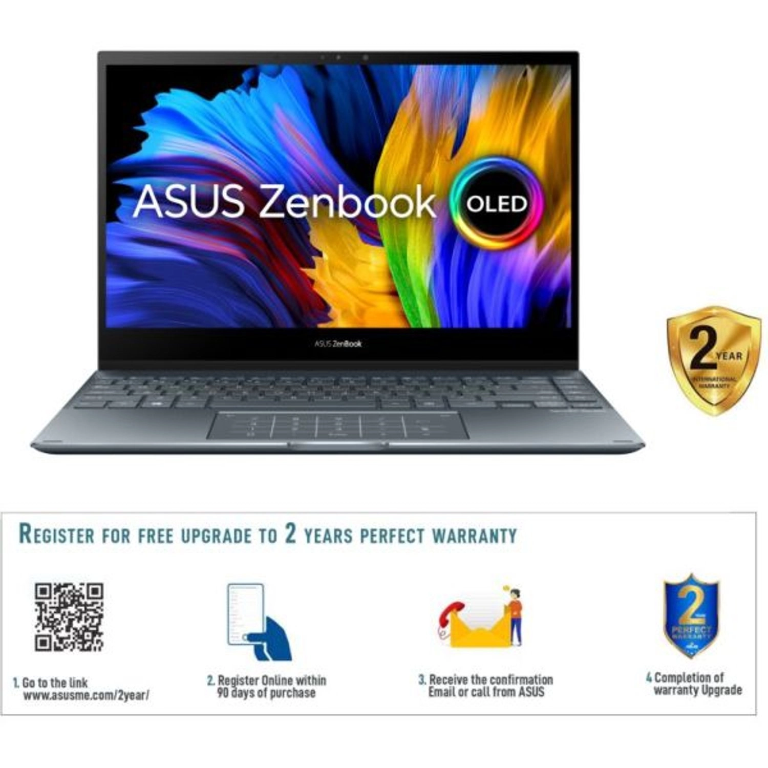 ZenBook Flip 13 OLED UX363EA - 13.3'' Core i7-1165G7 16GB DDR4 1000GB SSD
