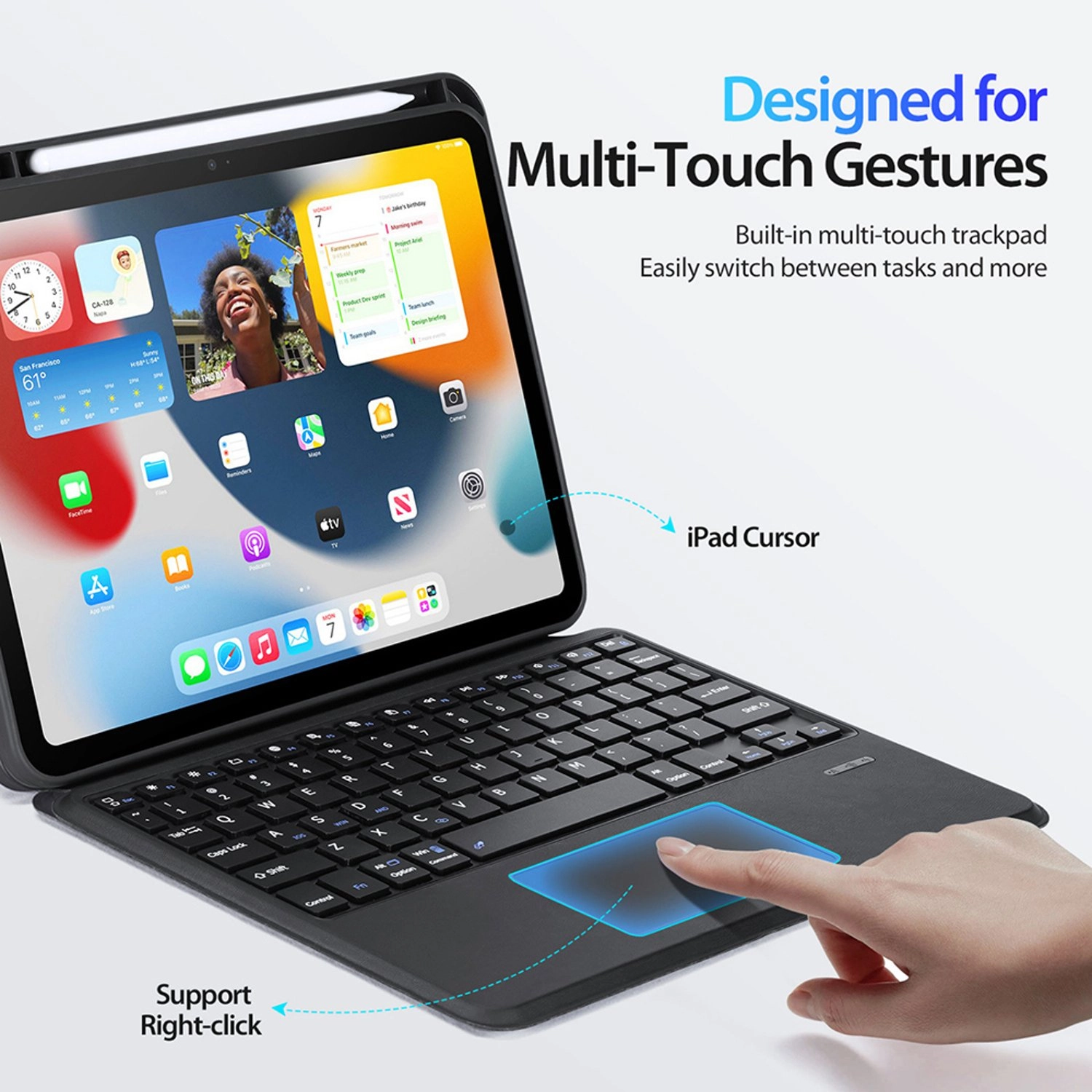 Keyboard Case for iPad Pro 13-inch