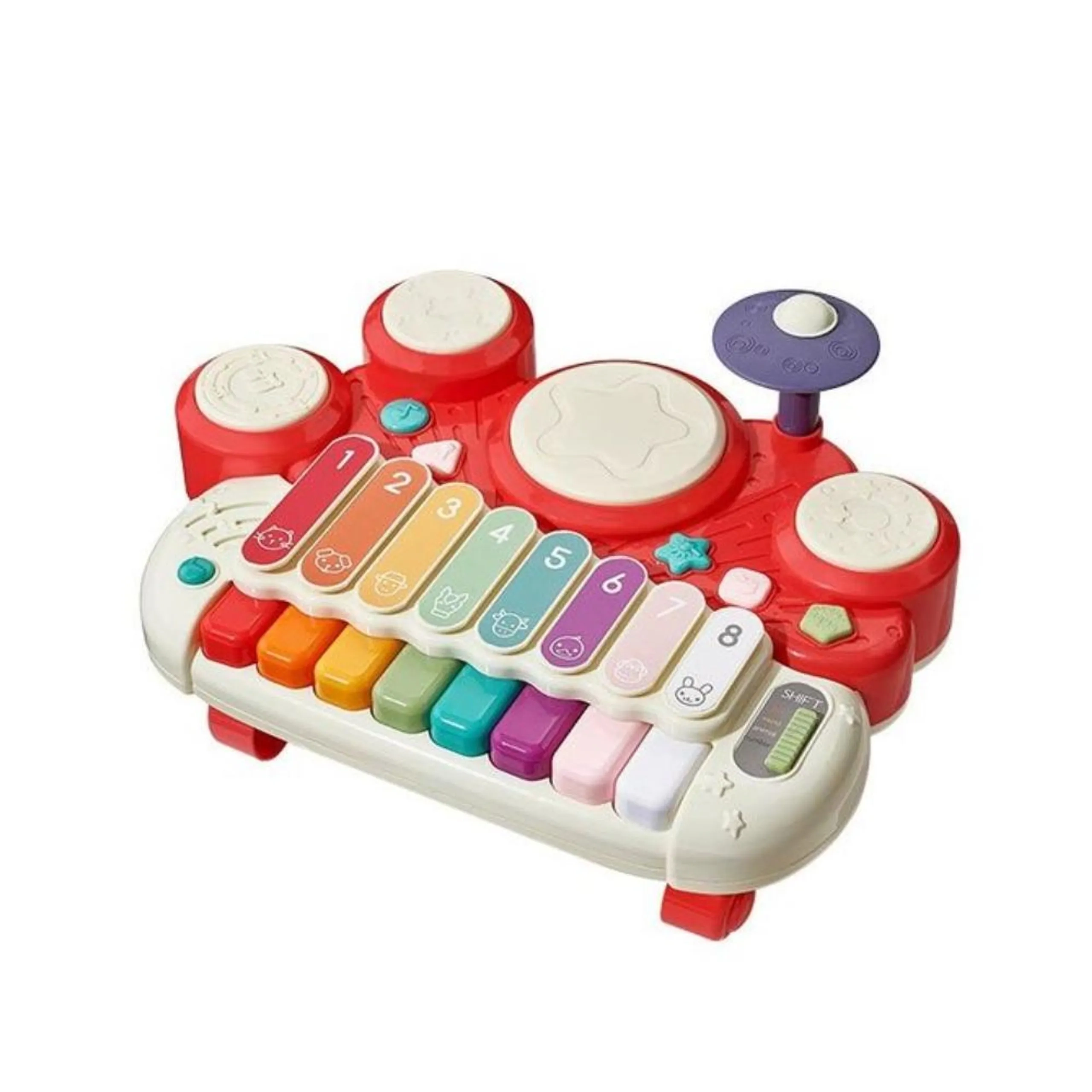 Babycare Baby Piano Drum - Suitable for 6 months and above