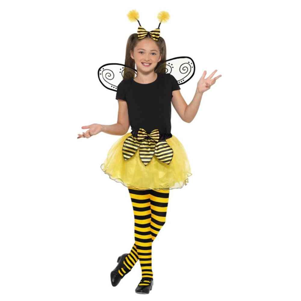 Party Zone Bumblebee Kit - Black & Yellow Tutu Wings & Headband