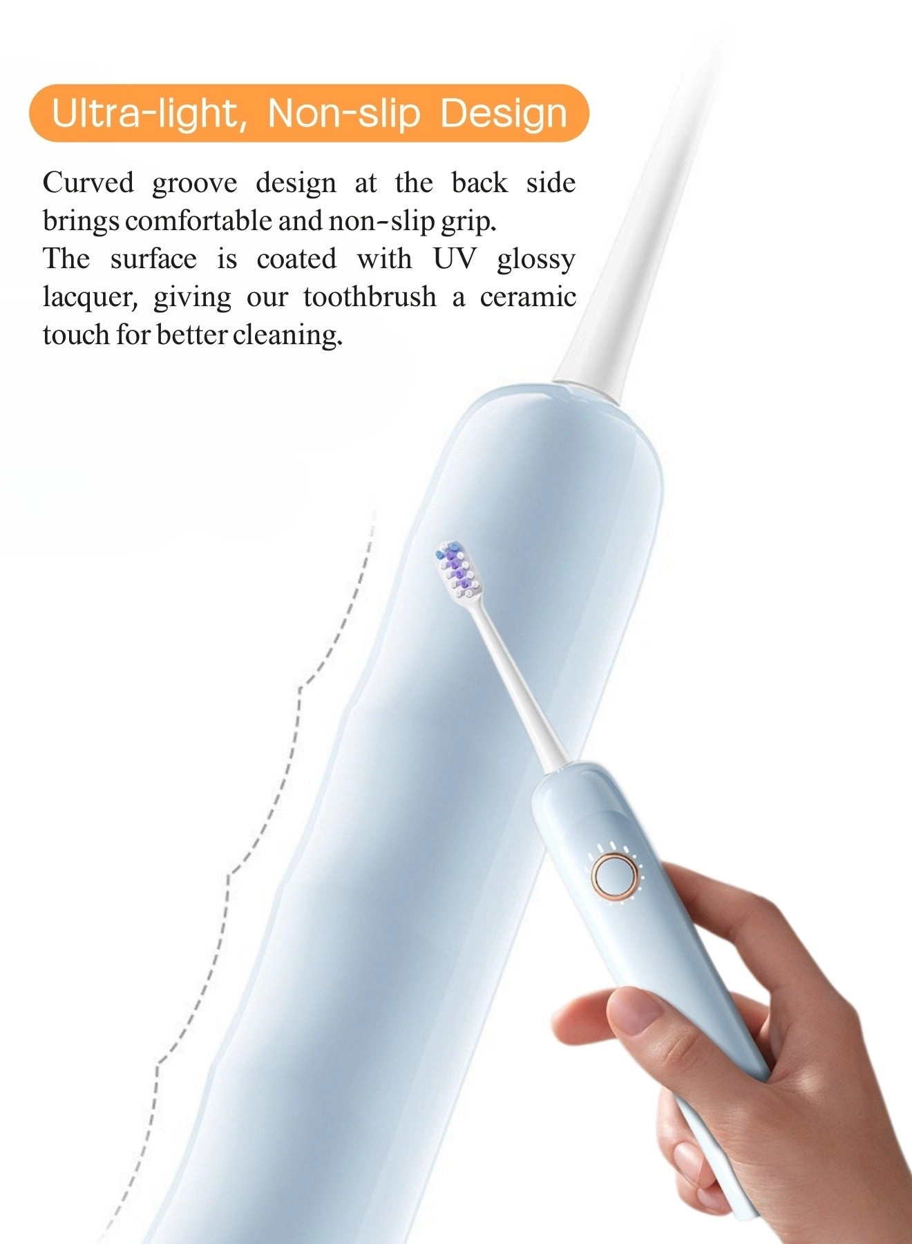 X1 - 4 Brush Heads 60 Days IPX7 Waterproof