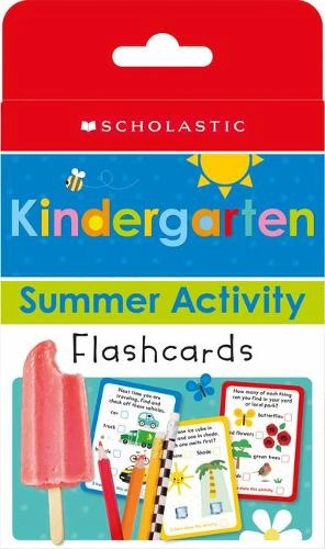 Cartwheel Books Kindergarten Summer Activity Flashcards - 5-7 48 pieces
