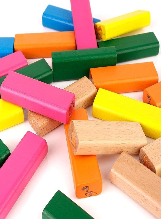 Stacking Tower Blocks - 54 Pcs