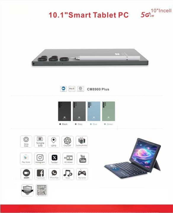 CM8600 Plus - 1024GB 10"