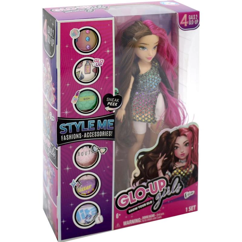 GLO-UP girls Erin W2 Doll - Assorted Color Plastic Ages 4+