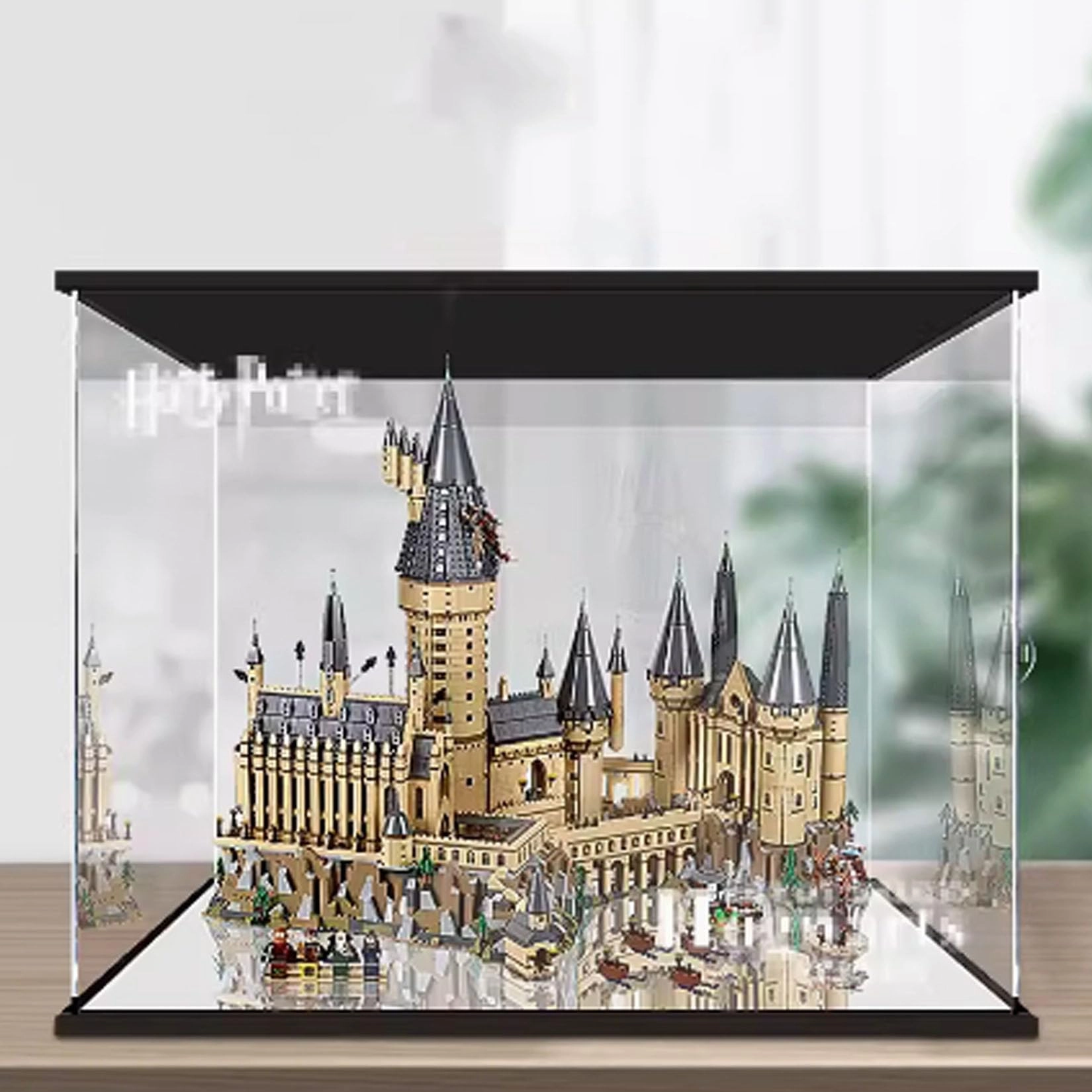 HAIWENFEIQI Display Case for Lego 71043 Castle - 72 x 48 x 60 cm 3mm