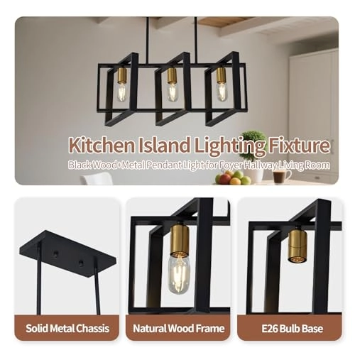 kitchen island lighting - 23.4" 29.3" 41.1" 52.9"