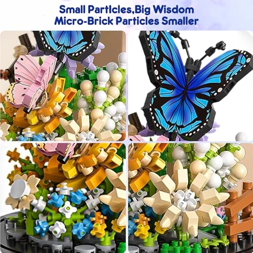 Flower Bouquet Building Set - 2 pcs