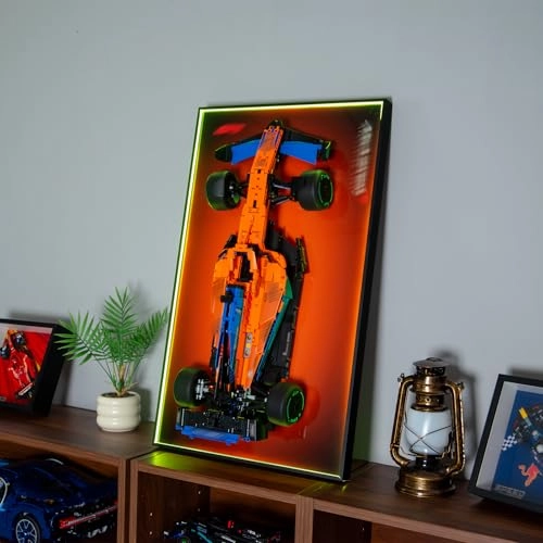 Display Wall Plate for LEGO Technic McLaren Formula 1 Racing Car 42141 - 75X45cm