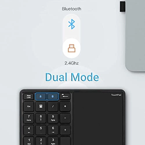 Numeric Keypad - 26 Keys Bluetooth Rechargeable