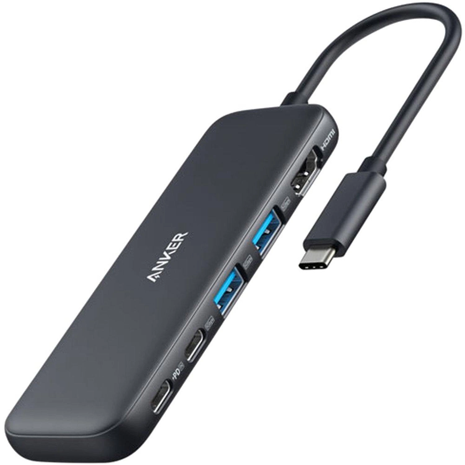 Powerextend 5 in 1 USB C Hub - 100W 4K 5Gbps