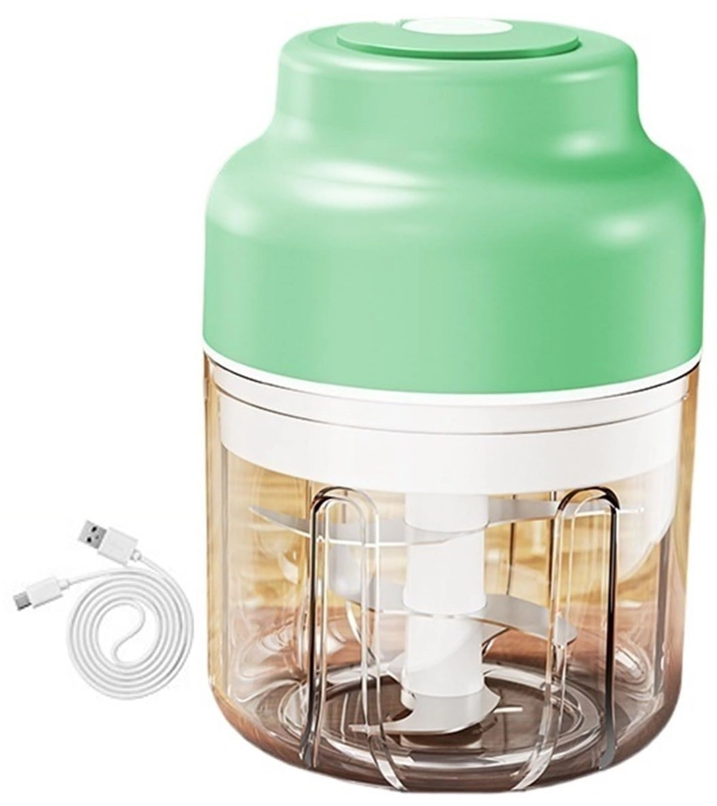 SHANGYOUDISWD Mini Garlic Chopper - 320ml