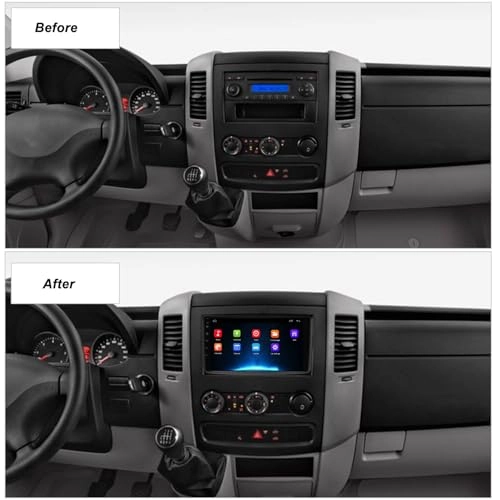 Car GPS Navigation for Sprinter 2006-2017 Brilluxamrwyxgoz1q - 9 inch 2+32GB