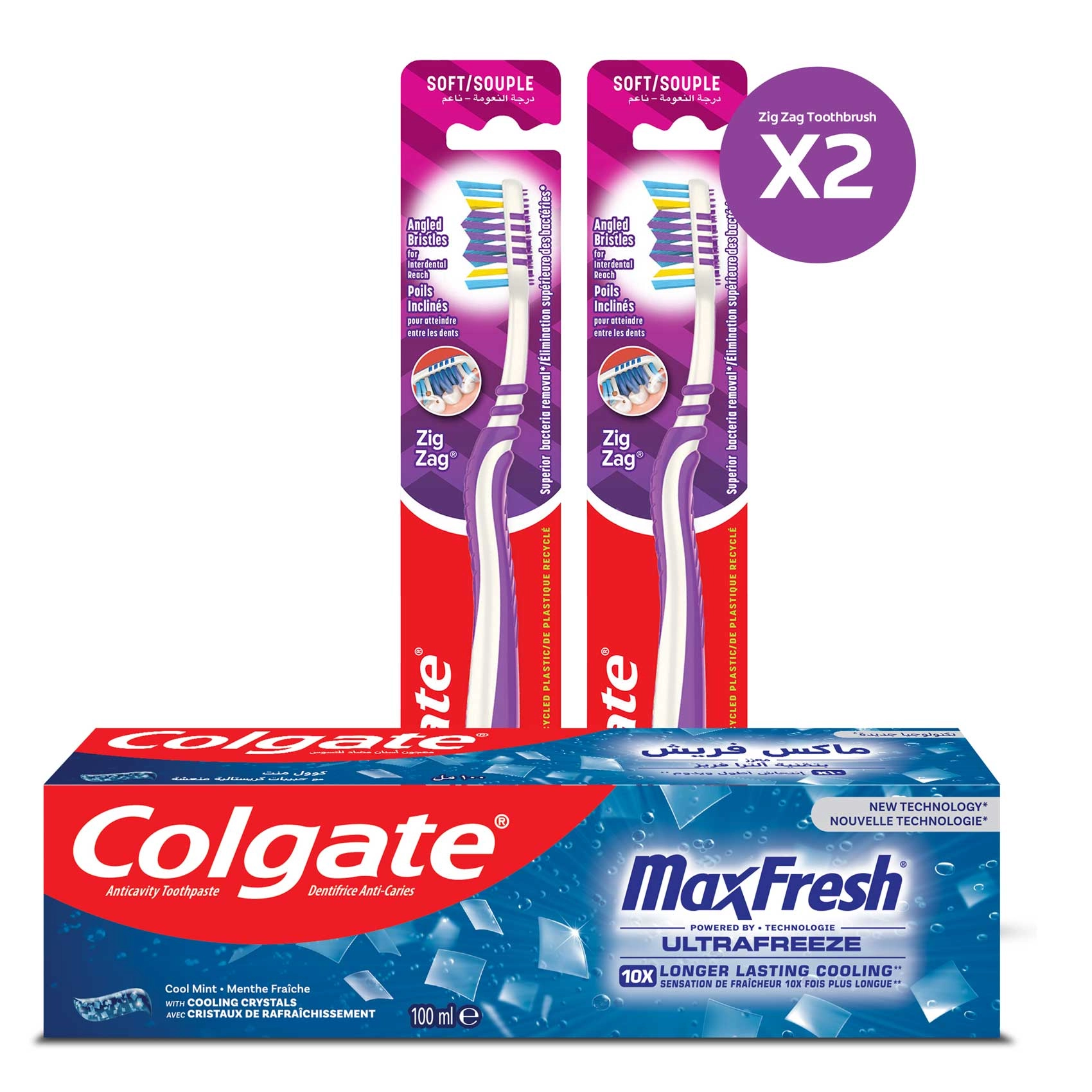 Colgate MaxFresh Ultra Freeze Cool Mint Toothpaste 100ml