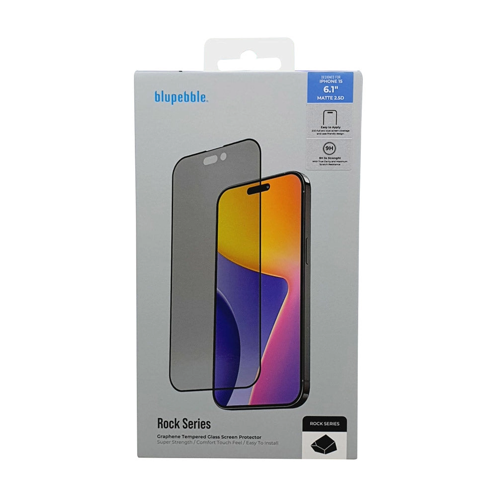 Clear Tempered Glass Screen Protector for iPhone 15 Pro