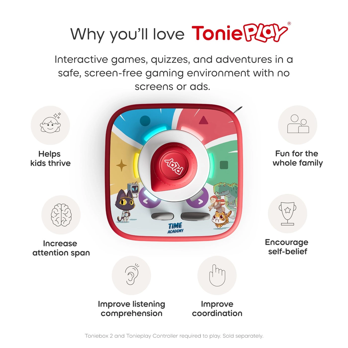 tonies Time Adventurers tonieplay Game - 5 years+
