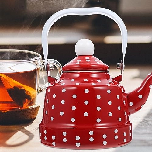 Enamel Tea Kettle - Enamel